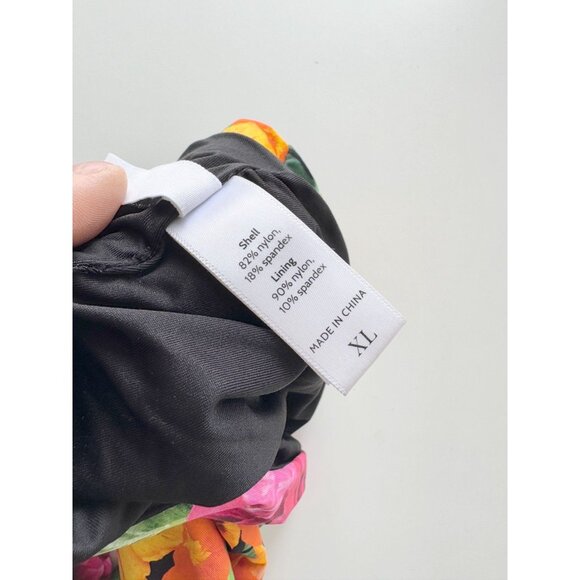 ANDIE The Aruba Bright Flower Bandeau Bikini Top, Size XL - Picture 7 of 8